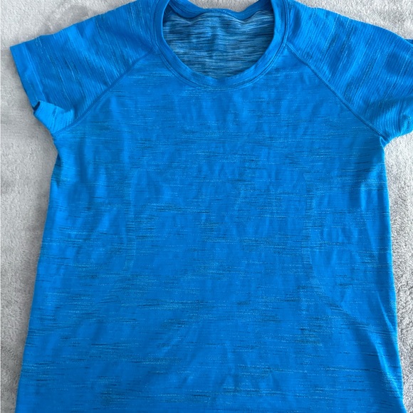 Lululemon Swiftly Tech Short Sleeve Race Length Tee Poolside Blue Sz XS/S 0-2 - Picture 1 of 6
